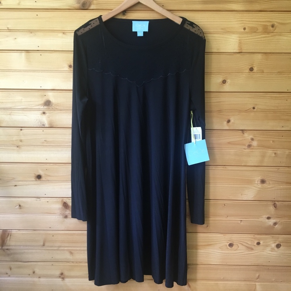•CeCe by Cynthia Steffe• dress with lace inlay